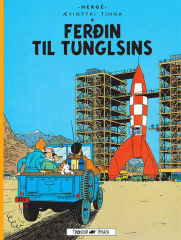 Tinni Ferðin til tunglsins