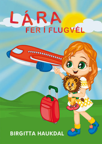 Lára fer í flugvél