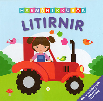 Harmónikkubók - litirnir