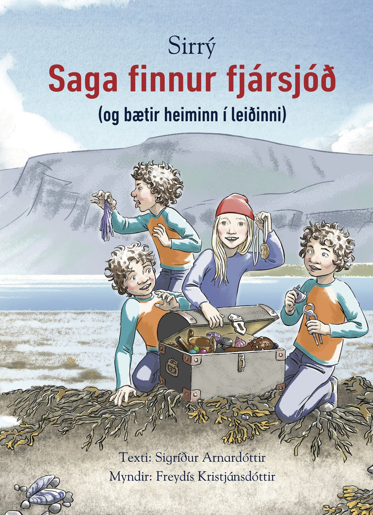 Saga finnur fjársjóð