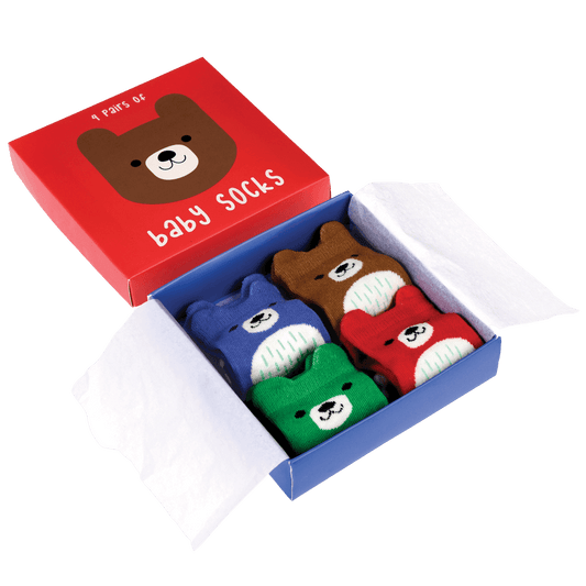 Sokkar - Bear Design baby socks