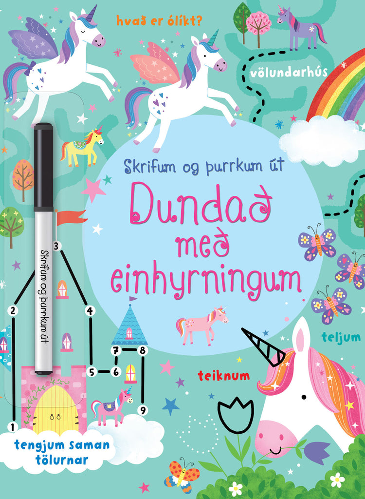 Dundað með einhyrningum