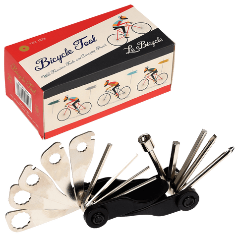 Hjólaviðgerðarsett - Le Bicycle Bike Tool Set