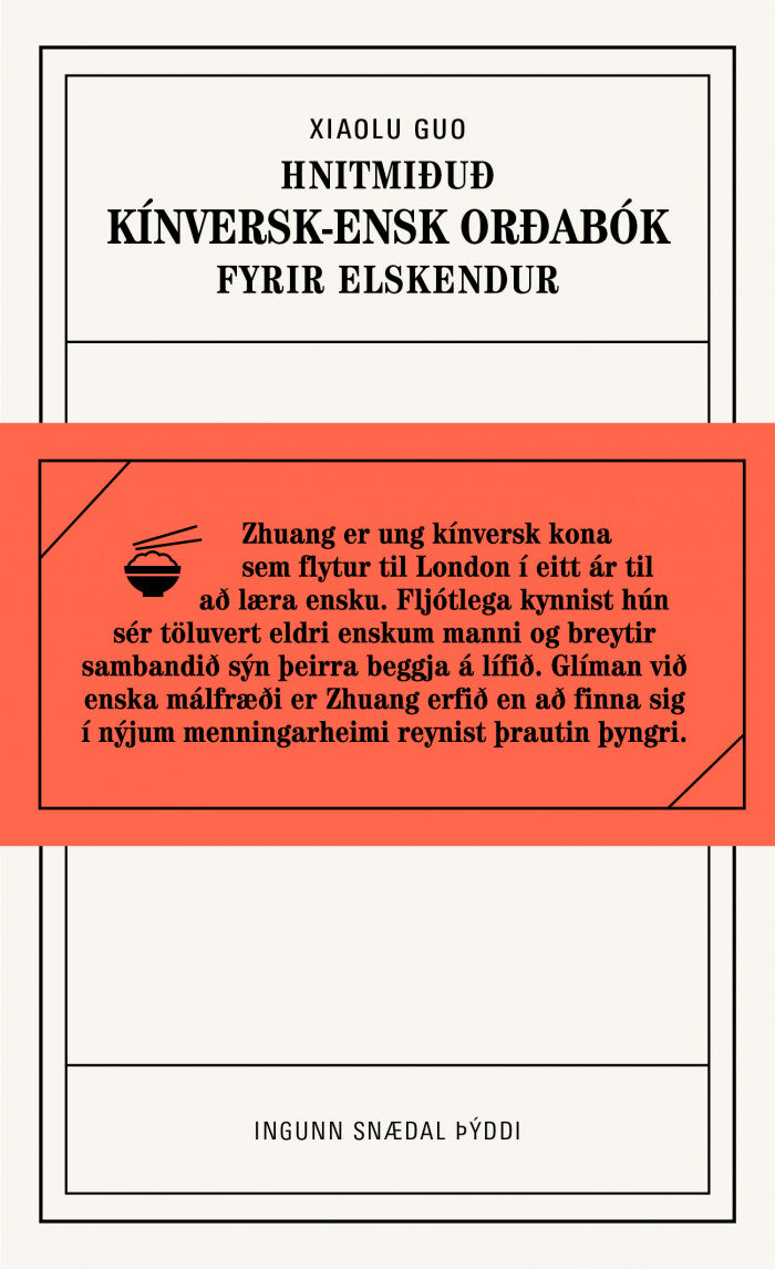 Hnitmiðuð kínversk-ensk orðabók fyrir elskendur