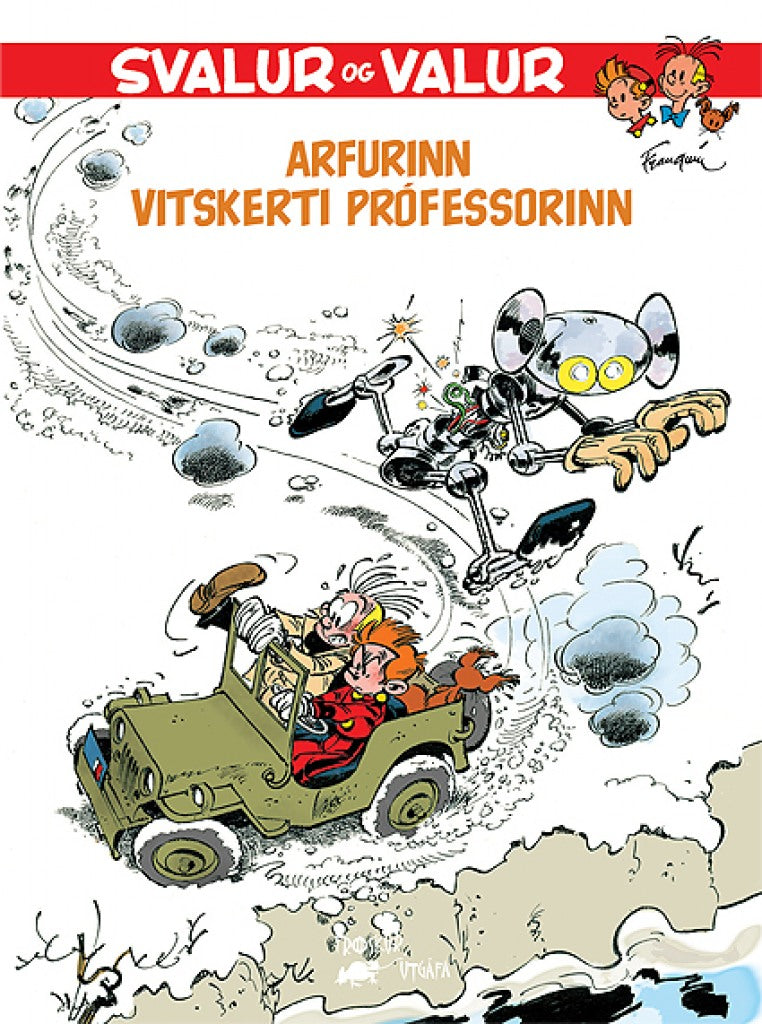 Svalur og Valur Arfurinn & Vitskerrti prófessorinn
